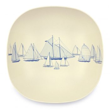 Van Go Collections NautiGo Bamboo Salad Bowl 23cm Sail Away