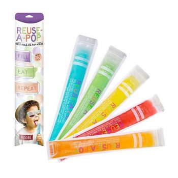 Russbe Reuse-A-Pop Reusable Popsicle Bags Set of 12
