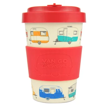Van Go Collections Seasonal Bamboo Travel Mug 400ml Spring Red