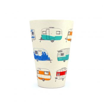 Van Go Collections Seasonal Bamboo Tumbler Coloured Caravans