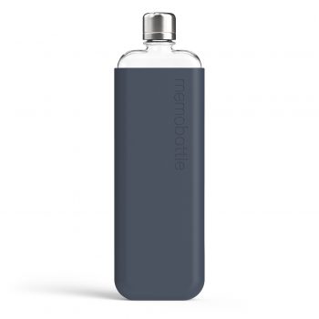 memobottle Slim Silicone Sleeve Midnight Blue