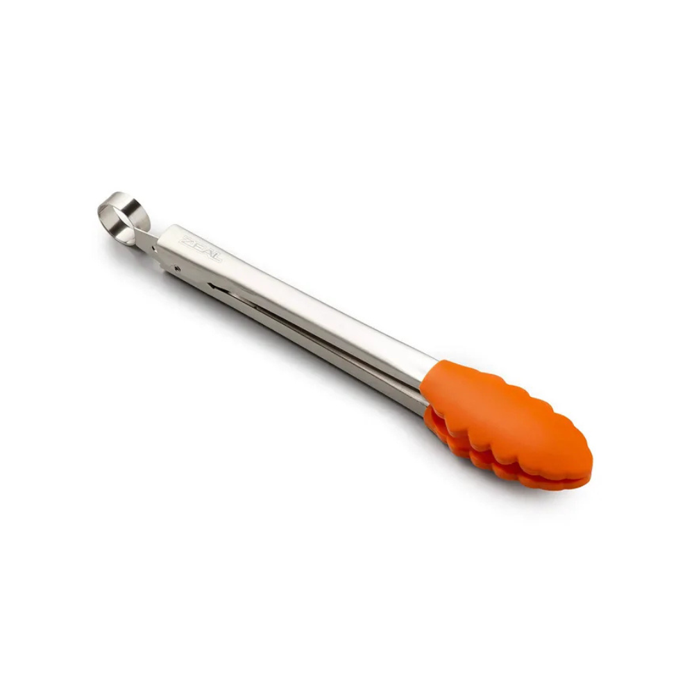 Zeal Coloured Silicone Tongs 26cm (Assorted Colours) (4)