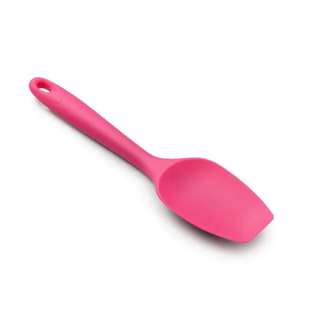 Zeal Large Silicone Flat-Top Spoon 26cm (Assorted Colours) (5)