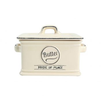 T&G Pride of Place Cream Butter Dish