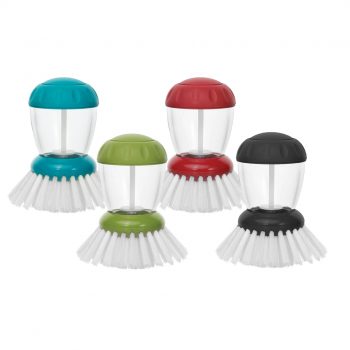 Avanti Liquid Soap Dispensing Palm Dish Brush