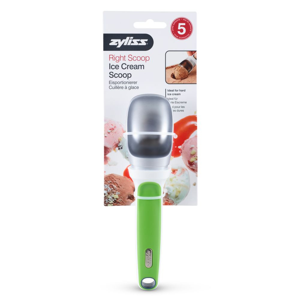 Zyliss ice cream clearance scoop green