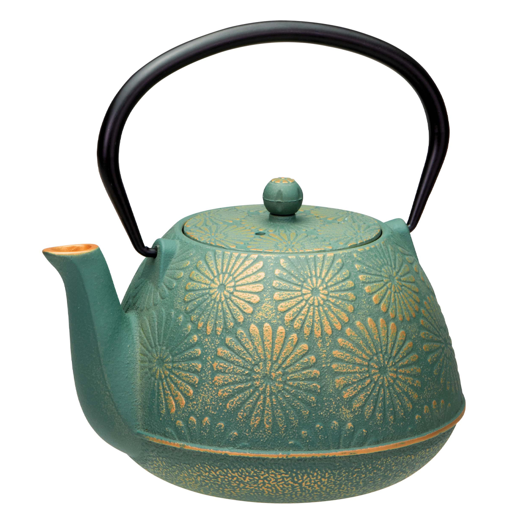 Avanti Cast Iron Teapot Daisy 1.2L Chef's Complements