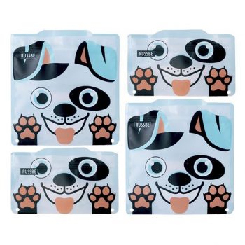 Russbe Snack & Sandwich Bags Pack of 4 Dog
