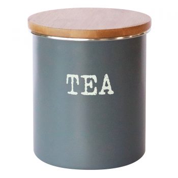 Di Antonio Brenton Grey Tea Storage Canister 1L