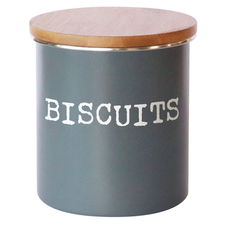 DBC307B Biscuit Jar 180x150mm Brenton Grey