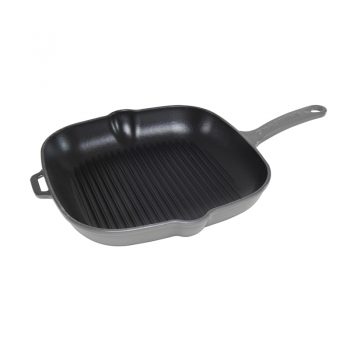 Square 25cm Grill Pan Grey 20015
