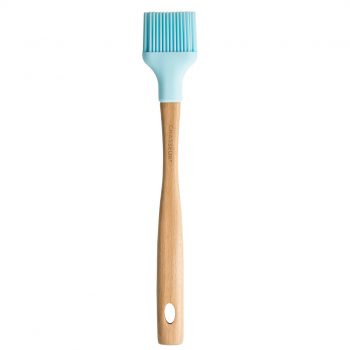 Chasseur Silicone Basting Brush with Wooden Handle Duck Egg Blue