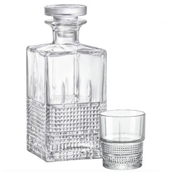 Bormioli Rocco Bartender Whiskey Set of 7