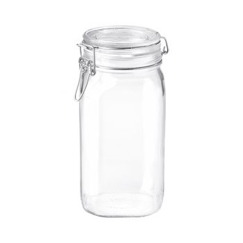 Bormioli Rocco Fido Glass Cliptop Jar 1.5L