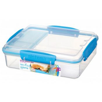 Sistema TO GO Snack Attack Duo 975ml Assorted Colours
