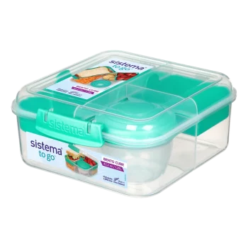 Sistema TO GO Bento Cube 1.25L Assorted Colours