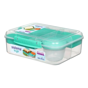 Sistema TO GO Bento Lunch 1.65L Minty Teal