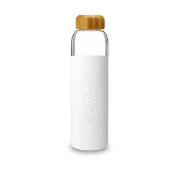 289221 – Glass Bottle White 500ml sized