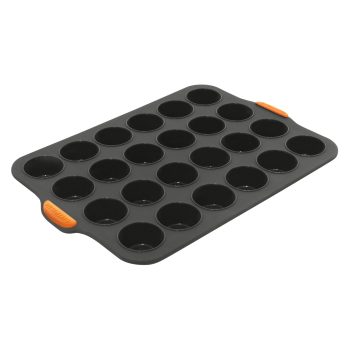 Bakemaster Reinforced Silicone Mini Muffin Tray 24 Cup