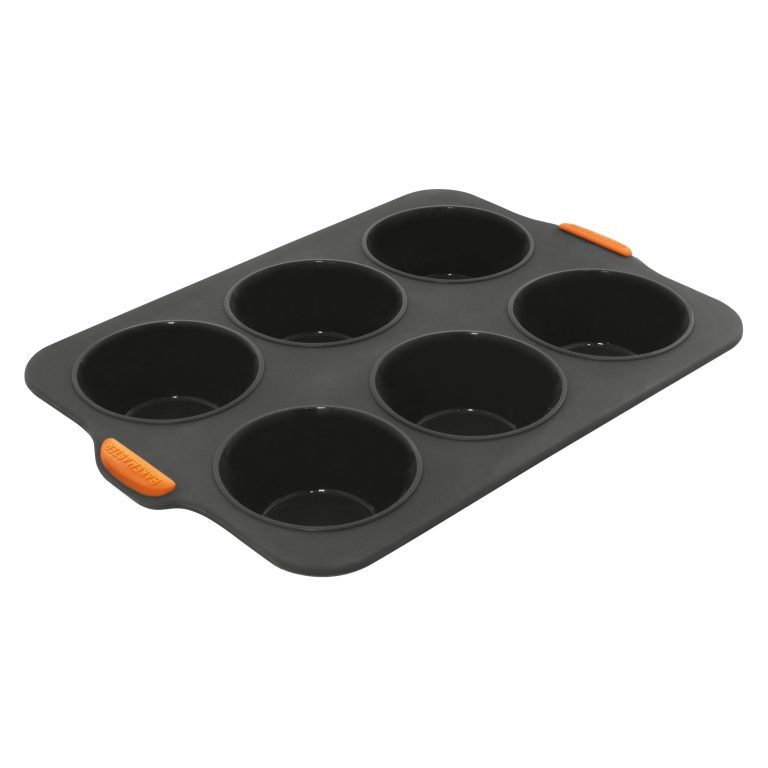 SILICONE MUFFIN PAN 6 CUP - Big Plate Restaurant Supply