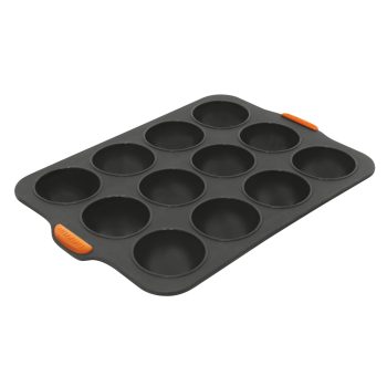 Bakemaster Reinforced Silicone Round Dome Tray 12 Cup