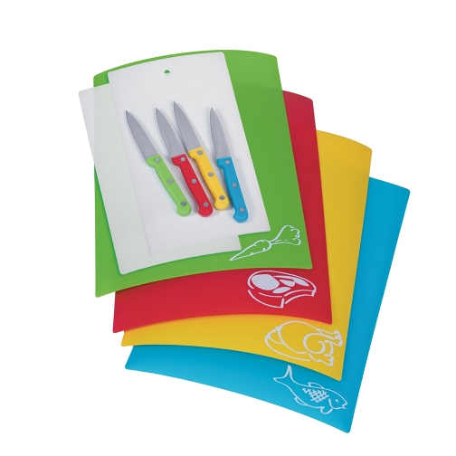 Prepworks Set of 4 Food Safety Paring Knives