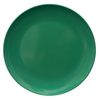 Serroni Melamine Plate 25cm Forest Green