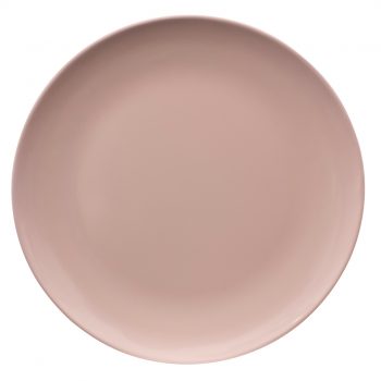 Serroni Melamine Plate 25cm Pastel Pink