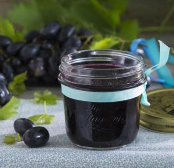 Bormioli Rocco Quattro Stagioni Wide Neck Jars Grape Jam