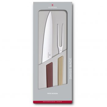 Victorinox Swiss Modern Carving Set Grape/Almond
