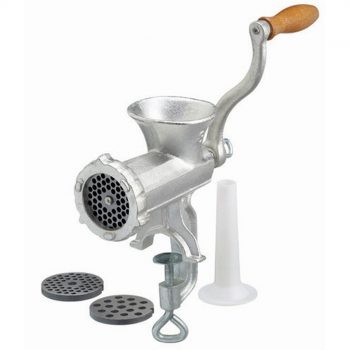 Davis & Waddell Cast Iron Meat Mincer No. 8 with 3 Blades