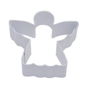 R&M Cookie Cutter Angel White 7.75cm