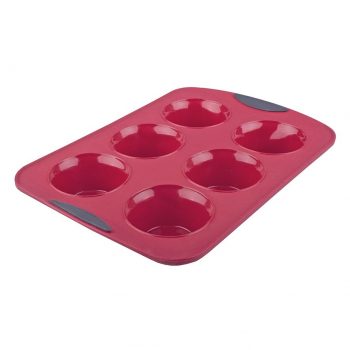 Daily Bake Silicone Jumbo Muffin Pan 6 Cup