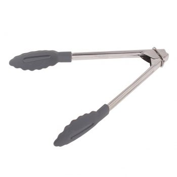 Appetito Mini Stainless Steel Tongs with Nylon Head (7 Colours)