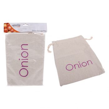 Appetito Onion Storage Bag Embroidered