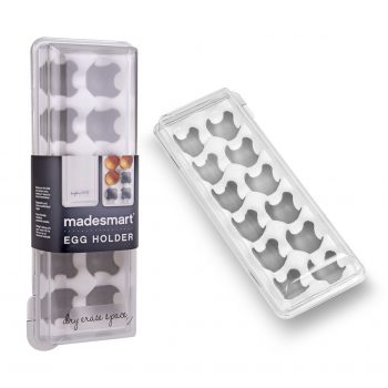 Madesmart Egg Holder with Snap-On Lid