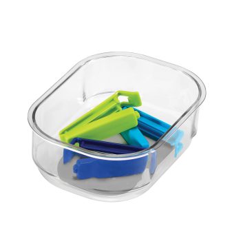 Madesmart Clear Soft Grip Bin 13.3x8.1cm