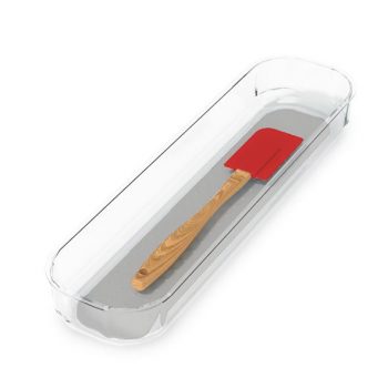 Madesmart Clear Soft Grip Bin 36.2x9.4cm
