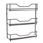 Entrée 3-Tier Spice Rack Black
