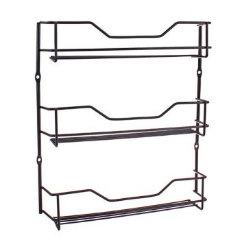 Entrée 3-Tier Spice Rack Black