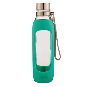 507455 – Purity Glass Water Bottle Jade – Green 591ml