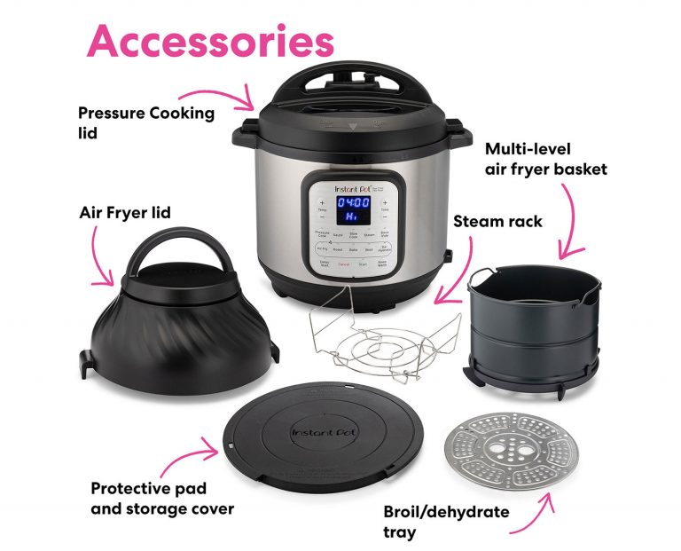 Instant Pot with Air Fryer Pro Crisp 7.6L