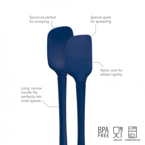 60001-300_Flex-Core-All-Silicone-S2-Mini-Spatula-and-Spoonula_Deep-Indigo_FEATURES-500×500