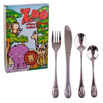 d.line 4-Piece Kids Cutlery Set