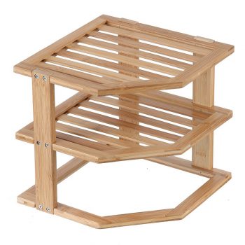 LTW Bamboo Plate Stacker