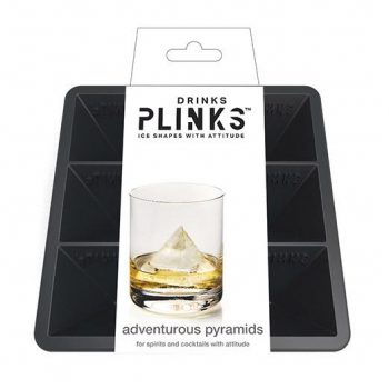 DrinksPlinks Ice Cube Tray 9 Pyramids