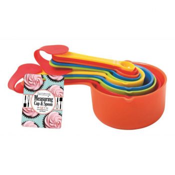 Economic 10 Piece Measuring Set Coloured