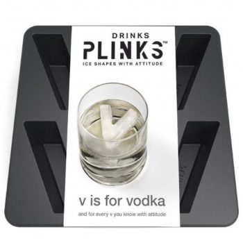DrinksPlinks Ice Cube Tray Letter V