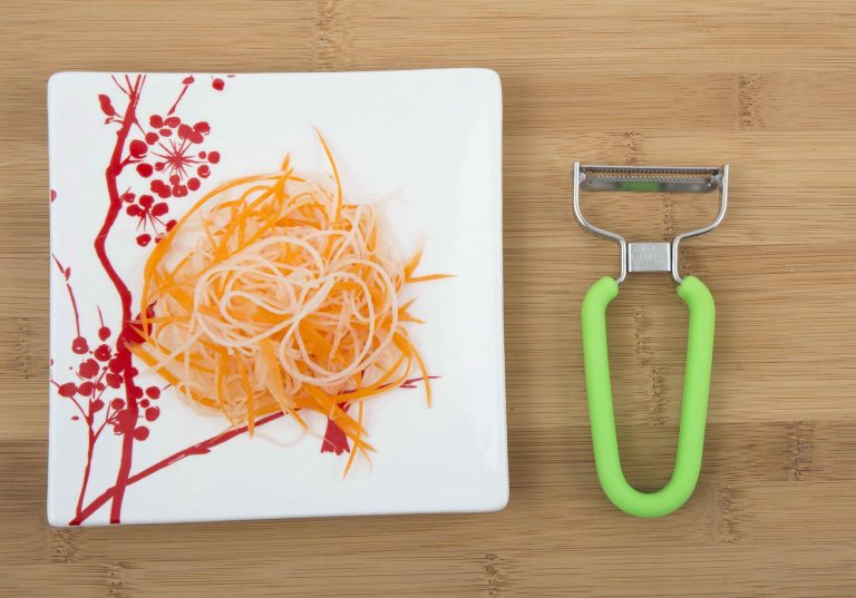 japanese blade y peeler julienne fine shredder