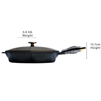 skillet-12-width-lid-side dimensions